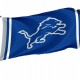 Detroit Lions New Logo Flag - NFL Flag - Imagine 1