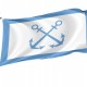Argentine Prefecture Flag for Indoor & Outdoor Use - Imagine 1