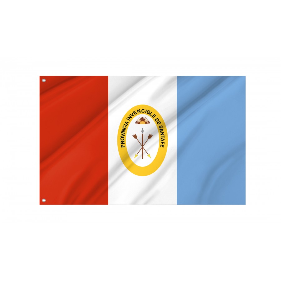 Flag of Santa Fe, Patriotic Flags, Unique Design Print, Flags for Indoor & Outdoor Use