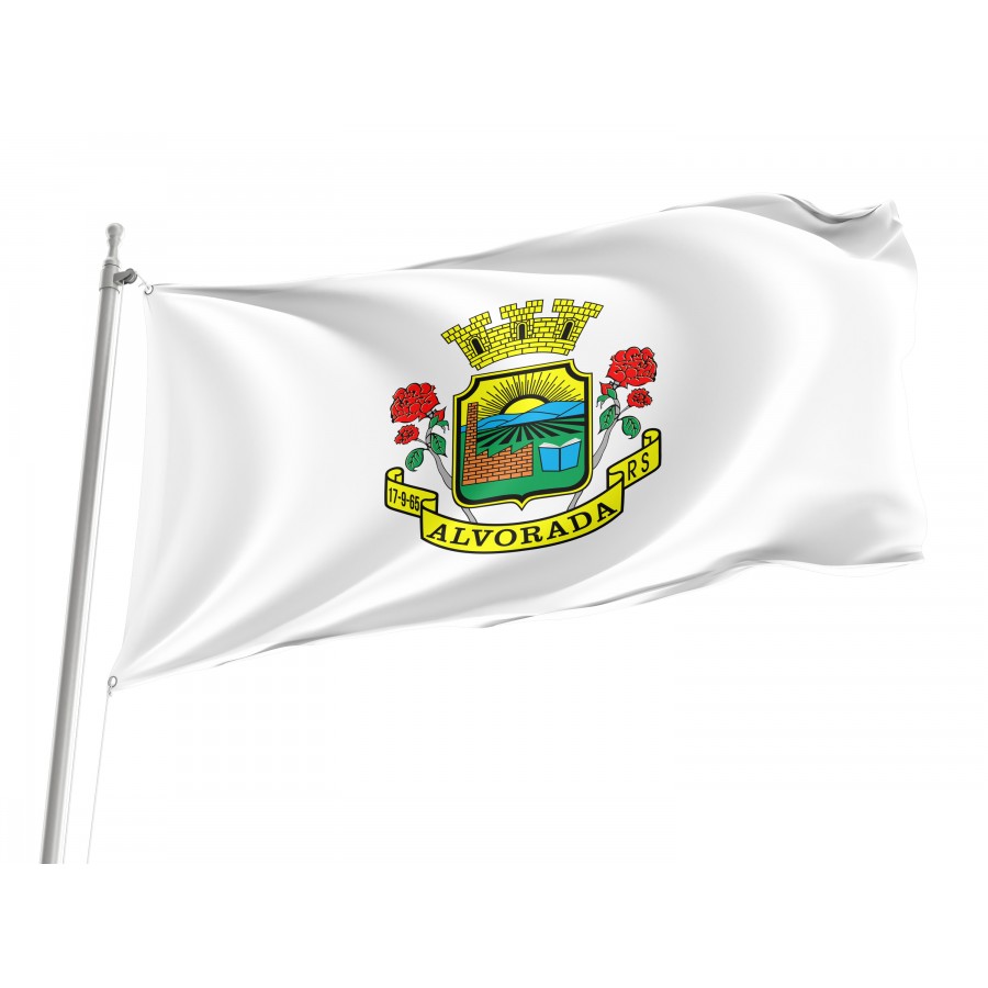 Alvorada Flag for Indoor & Outdoor Use, BRAZIL--10