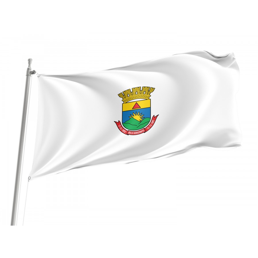 Flag Belo Horizonte, Flag 3x5 outdoor - Flags for outside, Unique Design Print, Double Seams, Bright Colours, Reinforced Fabric, Size - 3x5Ft / 90x150cm, Garden flags
