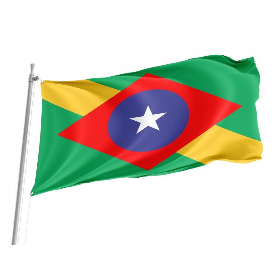 Flag Bragança, Flag 3x5 outdoor - Flags for outside, Unique Design Print, Double Seams, Bright Colours, Reinforced Fabric, Size - 3x5Ft / 90x150cm, Garden flags