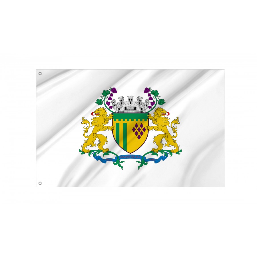 Flag Caxias do Sul, Flag 3x5 outdoor - Flags for outside, Unique Design Print, Double Seams, Bright Colours, Reinforced Fabric, Size - 3x5Ft / 90x150cm, Garden flags