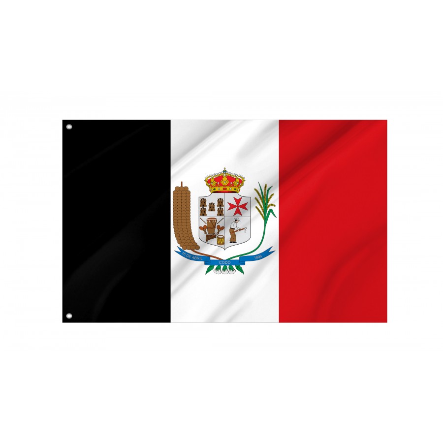 Flag Codó, Flag 3x5 outdoor - Flags for outside, Unique Design Print, Double Seams, Bright Colours, Reinforced Fabric, Size - 3x5Ft / 90x150cm, Garden flags