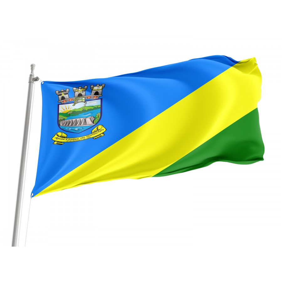 Flag of Águas Lindas de Goiás, Patriotic Flags, Unique Design Print, Flags for Indoor & Outdoor Use