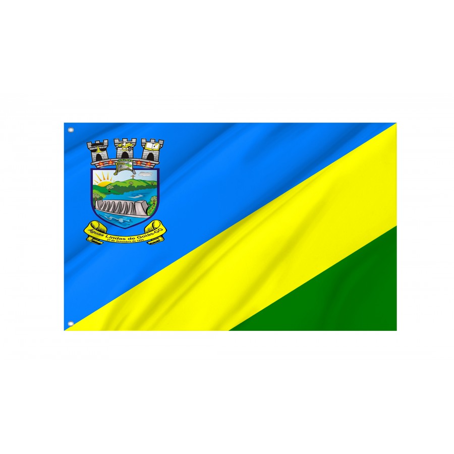 Flag of Águas Lindas de Goiás, Patriotic Flags, Unique Design Print, Flags for Indoor & Outdoor Use