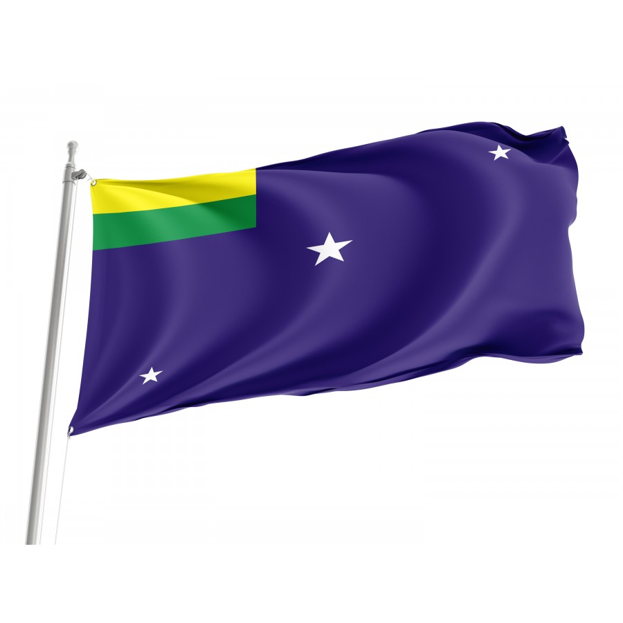 Flag lages, State Santa Catarina, Flag 3x5 outdoor - Flags for outside, Unique Design Print, Double Seams, Bright Colours, Reinforced Fabric, Size - 3x5Ft / 90x150cm, Garden flags