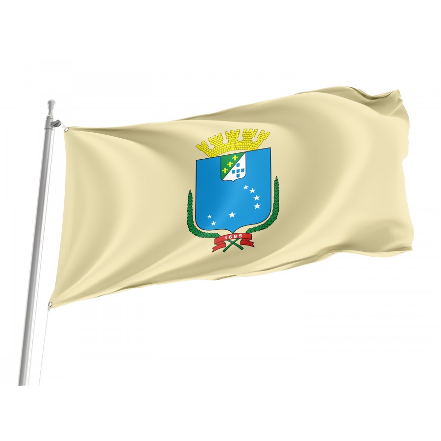 Flag Maranhãos São Luís City, Flag 3x5 outdoor - Flags for outside, Unique Design Print, Double Seams, Bright Colours, Reinforced Fabric, Size - 3x5Ft / 90x150cm, Garden flags