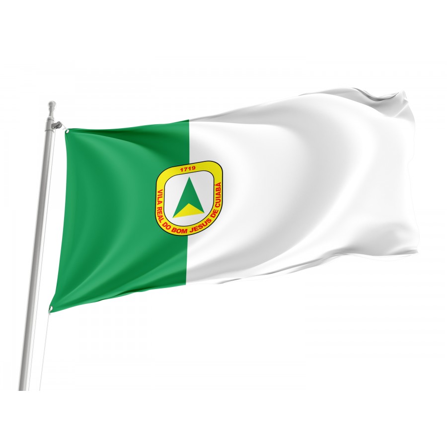 Mato Grosso's city Cuiabá Flag for Indoor & Outdoor Use, BRA