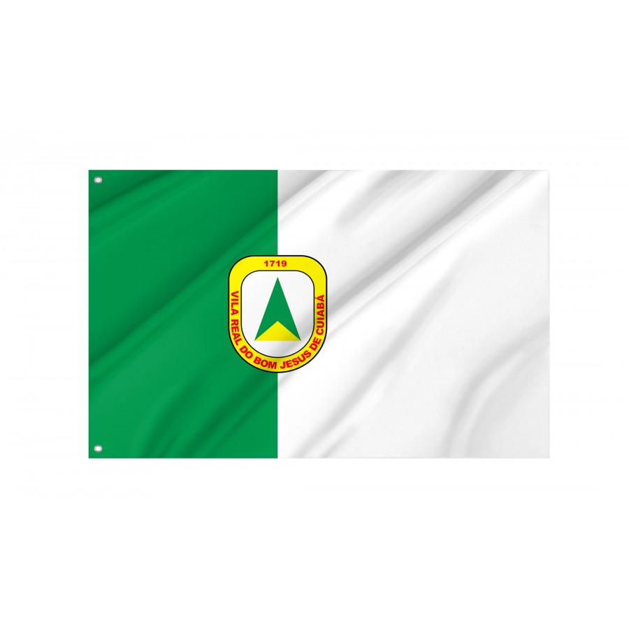 Mato Grosso's city Cuiabá Flag for Indoor & Outdoor Use, BRA