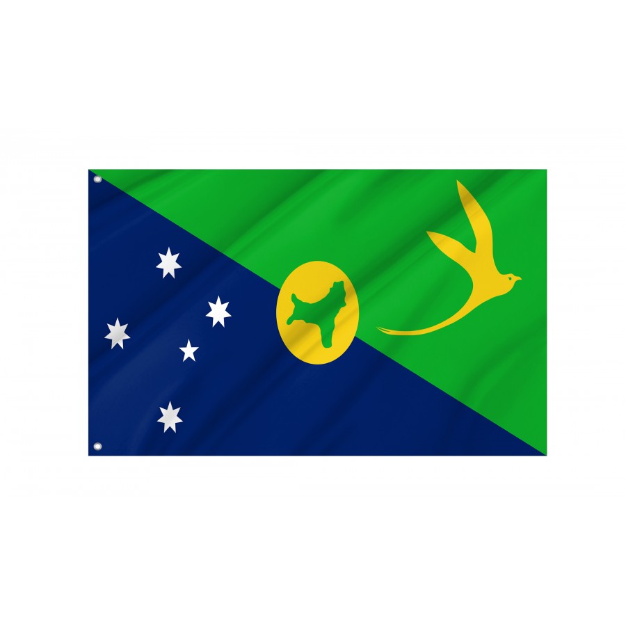 Flag of Christmas Island, Patriotic Flags, Unique Design Print, Flags for Indoor & Outdoor Use