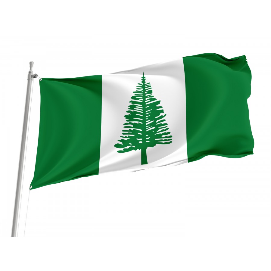 Flag of Norfolk Island, Patriotic Flags, Unique Design Print, Flags for Indoor & Outdoor Use