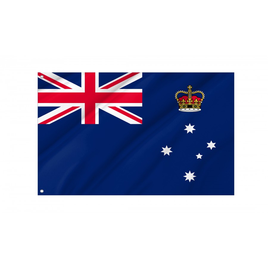 Flag of Victoria, Patriotic Flags, Unique Design Print, Flags for Indoor & Outdoor Use, AU--12