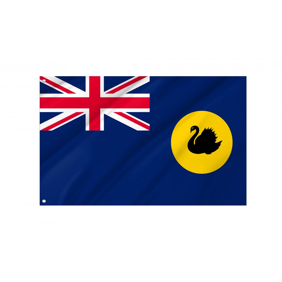 Flag of Western Australia, Patriotic Flags, Unique Design Print, Flags for Indoor & Outdoor Use, AU--13