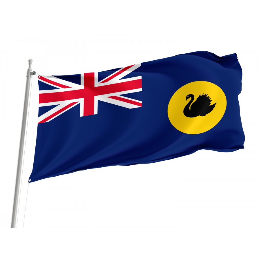 Flag of Western Australia, Patriotic Flags, Unique Design Print, Flags for Indoor & Outdoor Use, AU--13