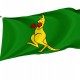 Boxing Kangaroo Flag for Indoor & Outdoor Use - Imagine 1
