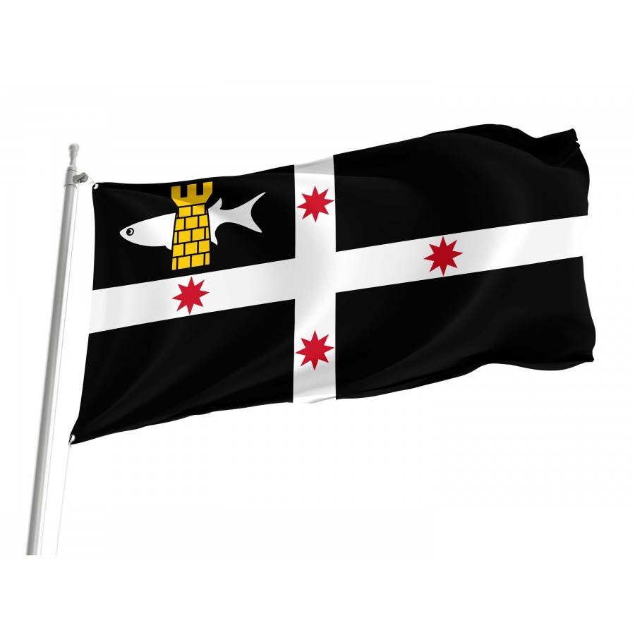 Dangar Island Flag for Indoor & Outdoor Use, NSW04