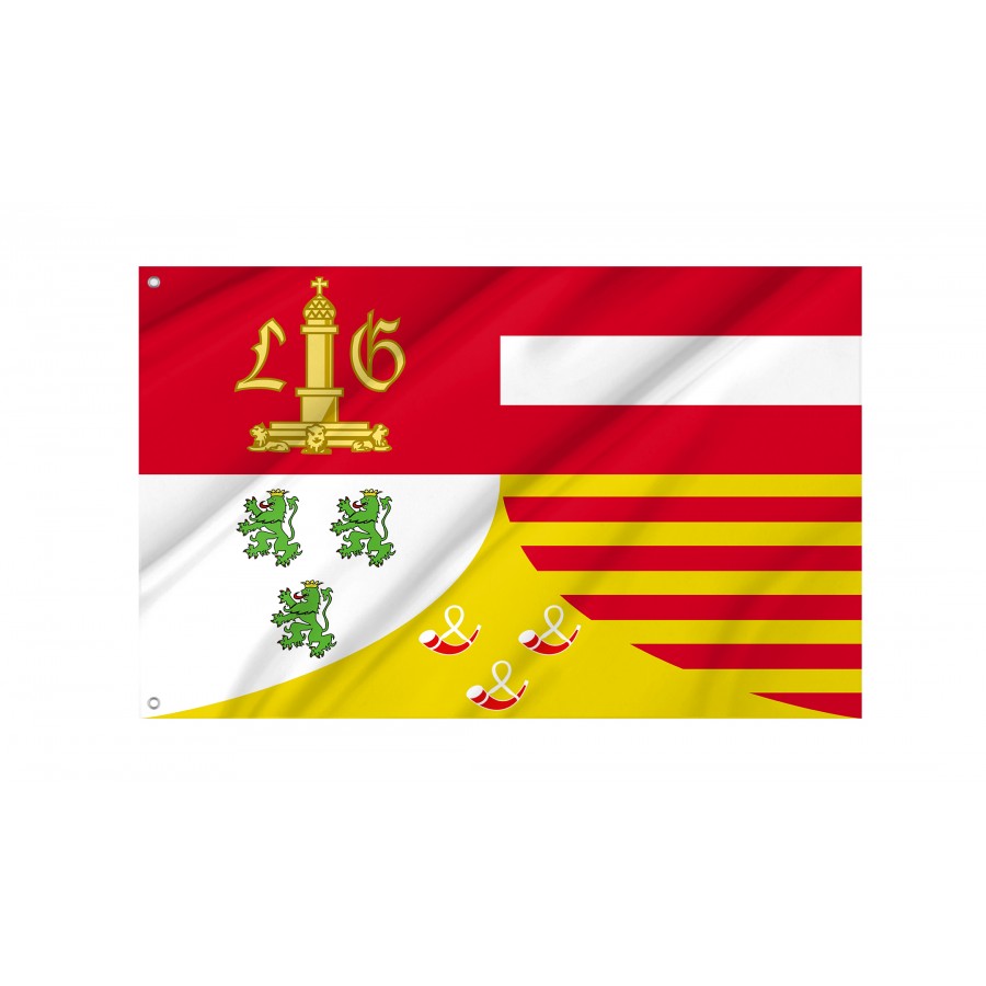 Flag of Liege Province, Patriotic Flags, Unique Design Print, Flags for Indoor & Outdoor Use