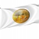 Bitcoin Gold Cryptocurrency White Flag - Imagine 1