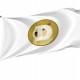 Dogecoin (DOGE) White Flag, Unique Design Print - Imagine 1
