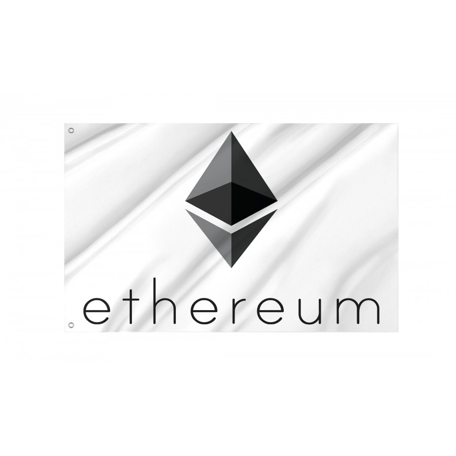 Ethereum (ETH) Flag, Unique Design Print