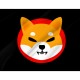 Shiba Inu (SHIB) Black Flag, Unique Design Print - Imagine 2