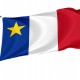 Flag of Acadia, Patriotic Flags, Unique Design Print, Flags for Indoor & Outdoor Use
