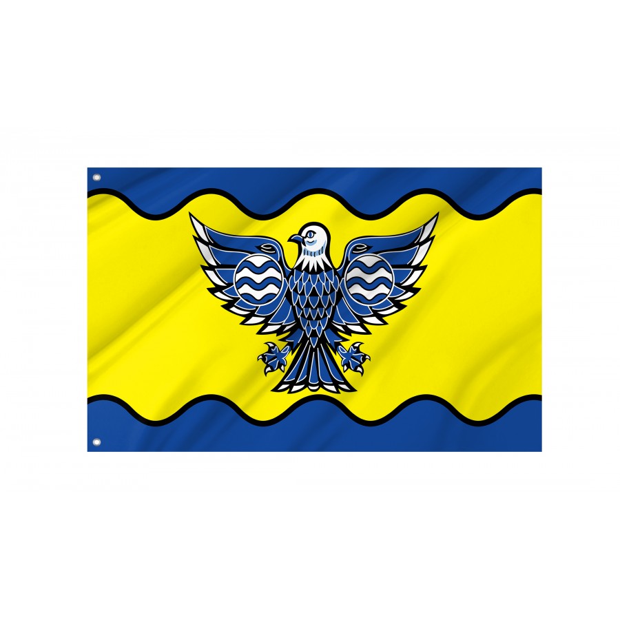 Flag of Burnaby, Patriotic Flags, Unique Design Print, Flags for Indoor & Outdoor Use, CA--31