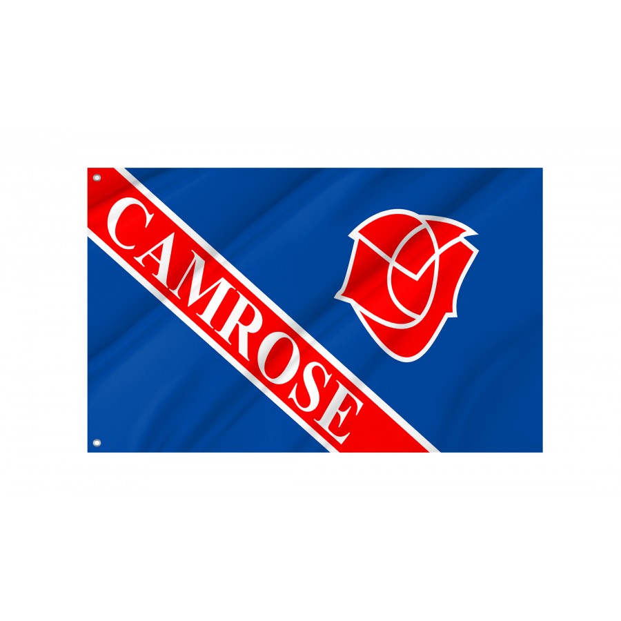 Flag of Camrose, Patriotic Flags, Unique Design Print, Flags for Indoor & Outdoor Use, CA--12
