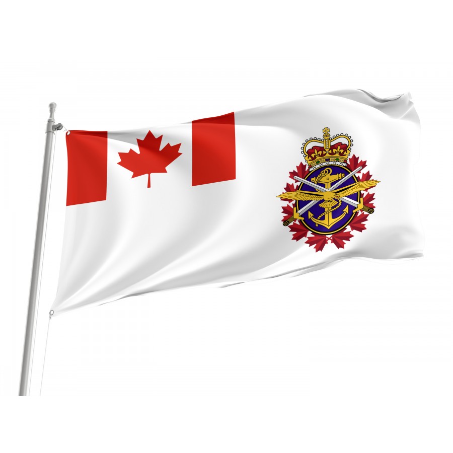 Flag of Canadian Forces, Patriotic Flags, Unique Design Print, Flags for Indoor & Outdoor Use