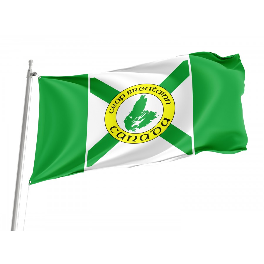 Flag of Cape Breton Island Ratio 5 3, Patriotic Flags, Unique Design Print, Flags for Indoor & Outdoor Use
