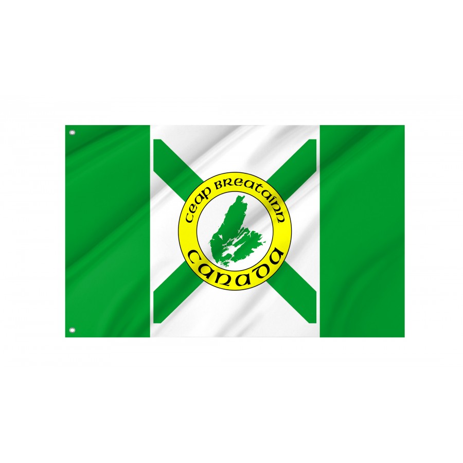 Flag of Cape Breton Island Ratio 5 3, Patriotic Flags, Unique Design Print, Flags for Indoor & Outdoor Use