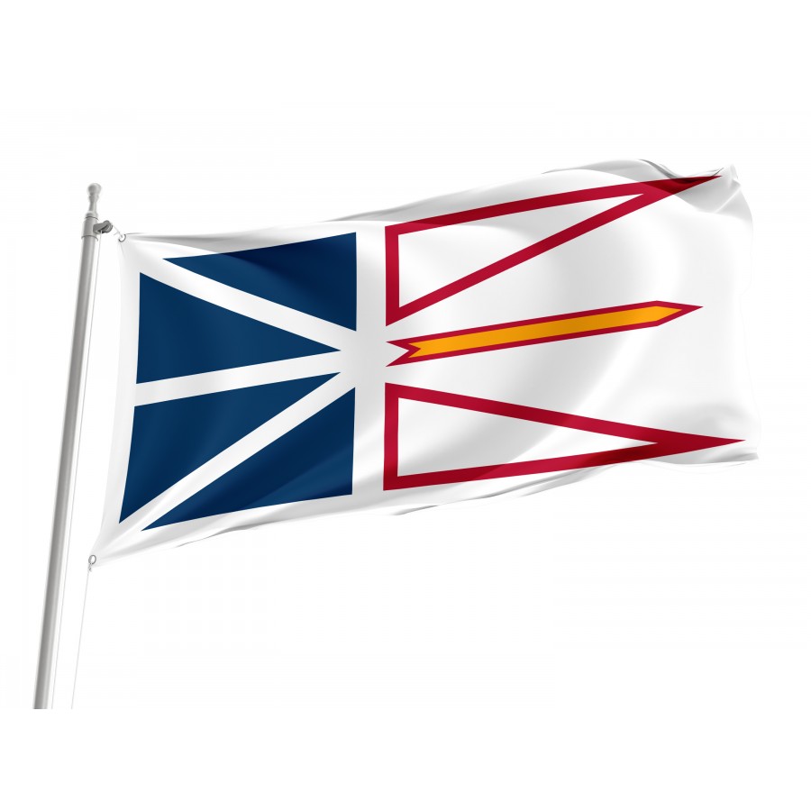 Flag of Newfoundland and Labrador, Unique Design Print, Flags for Indoor & Outdoor Use