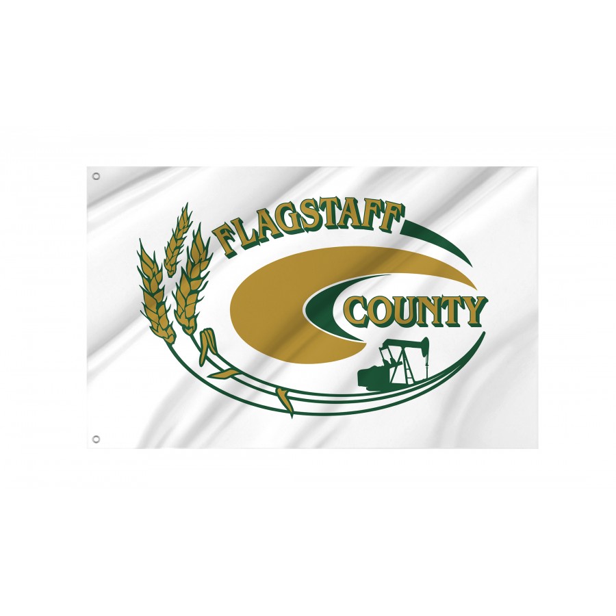 Flag of Flagstaff County, Patriotic Flags, Unique Design Print, Flags for Indoor & Outdoor Use, CA--16