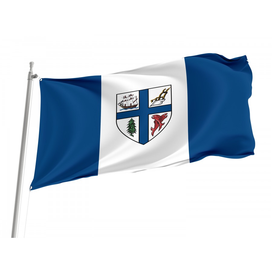 Flag of New Westminster, Patriotic Flags, Unique Design Print, Flags for Indoor & Outdoor Use, CA--43