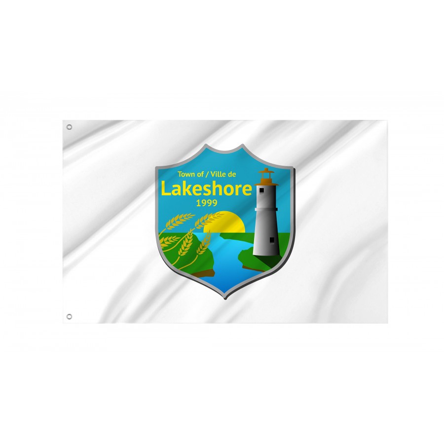 Flag of Lakeshore, Ontario, Patriotic Flags, Unique Design Print, Flags for Indoor & Outdoor Use