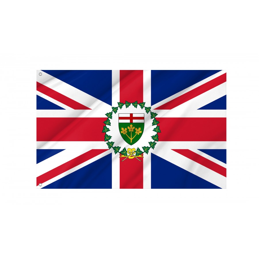 Flag of Lieutenant-Governor of Ontario 1870-1959, Flags for Indoor & Outdoor Use