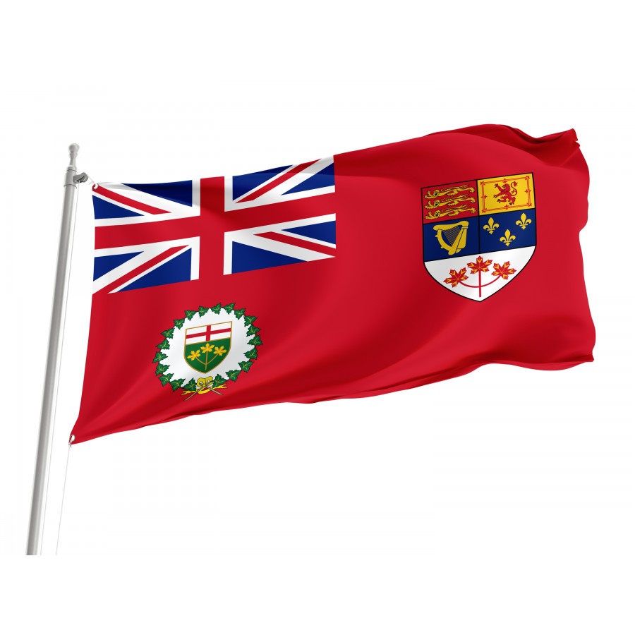 Flag of Lieutenant-Governor of Ontario 1959–1965, Flags for Indoor & Outdoor Use