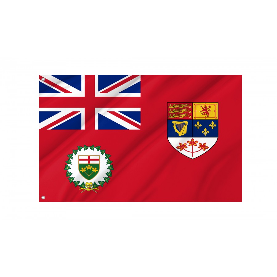 Flag of Lieutenant-Governor of Ontario 1959–1965, Flags for Indoor & Outdoor Use