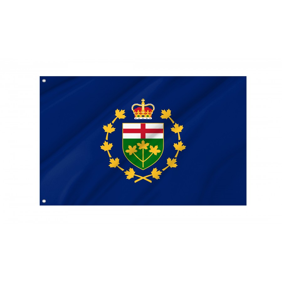 Flag of Lieutenant-Governor of Ontario, Flags for Indoor & Outdoor Use