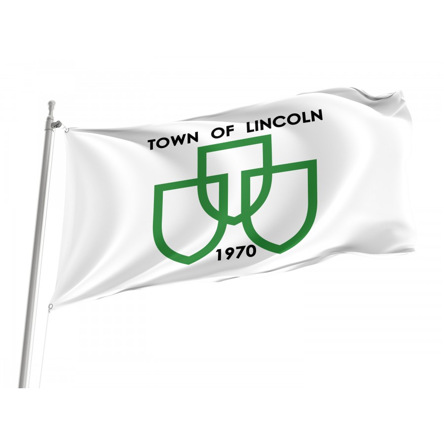 Flag of Lincoln, Ontario, Patriotic Flags, Unique Design Print, Flags for Indoor & Outdoor Use