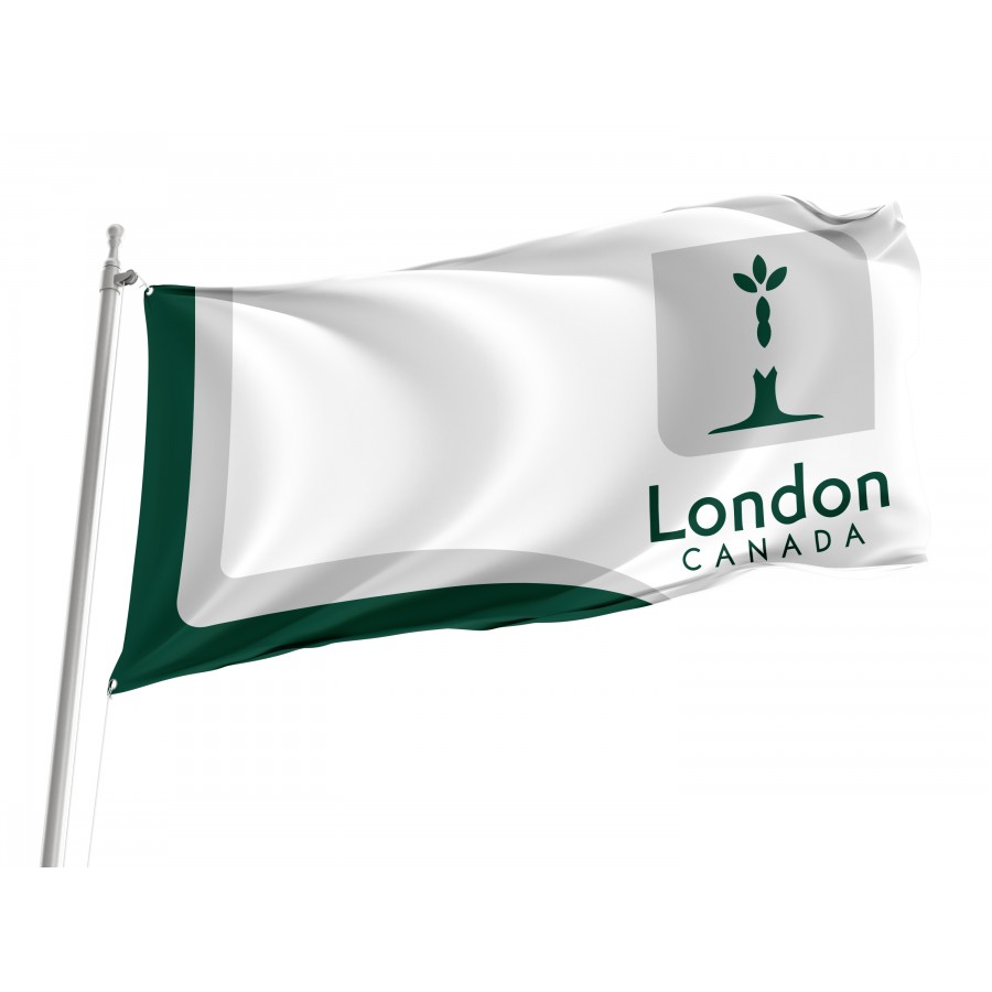 Flag of London, Ontario, Patriotic Flags, Unique Design Print, Flags for Indoor & Outdoor Use
