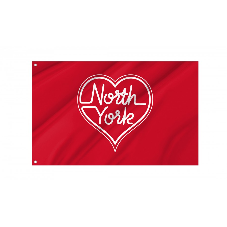 Flag of North York, Ontario 1985-1998, Flags for Indoor & Outdoor Use