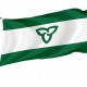 Ontario Green Ensign Flag for Indoor & Outdoor Use - Imagine 1