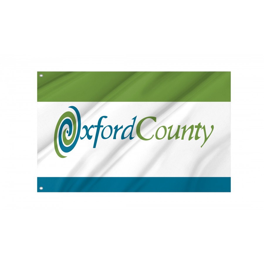 Flag of Oxford County, Patriotic Flags, Unique Design Print, Flags for Indoor & Outdoor Use