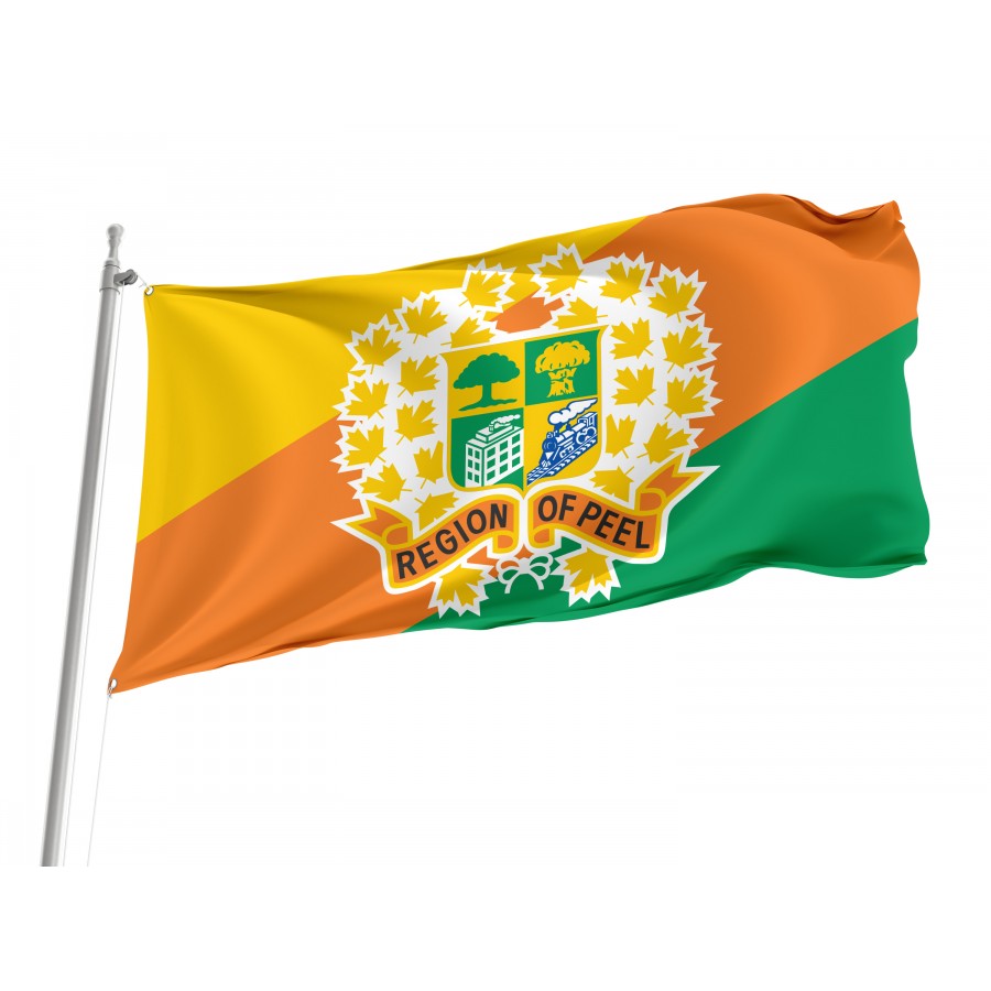 Flag of Regional Municipality of Peel, Flags for Indoor & Outdoor Use