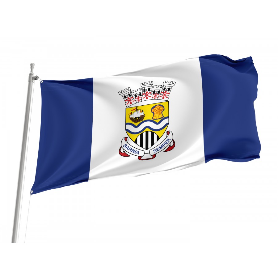 Flag of Sarnia, Ontario, Patriotic Flags, Unique Design Print, Flags for Indoor & Outdoor Use