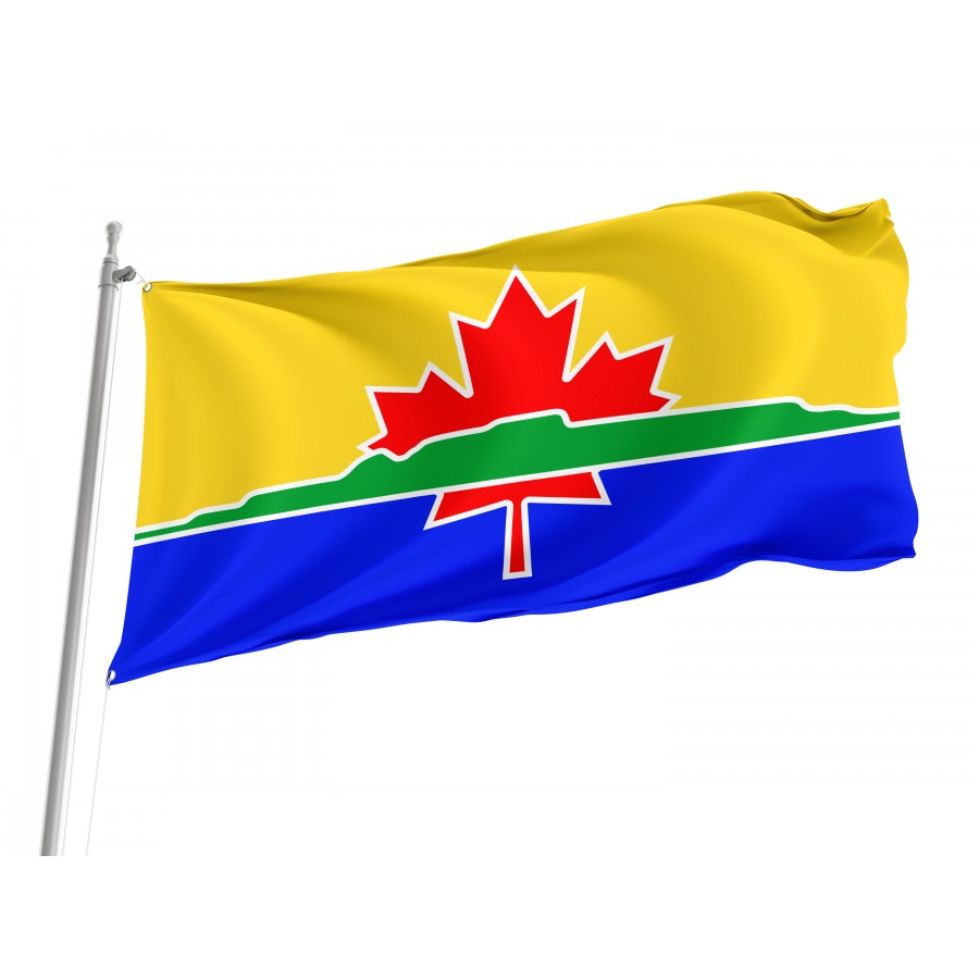 Flag of Thunder Bay, Ontario, Patriotic Flags, Unique Design Print, Flags for Indoor & Outdoor Use