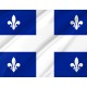 Quebec Flag for Indoor & Outdoor Use - Imagine 2