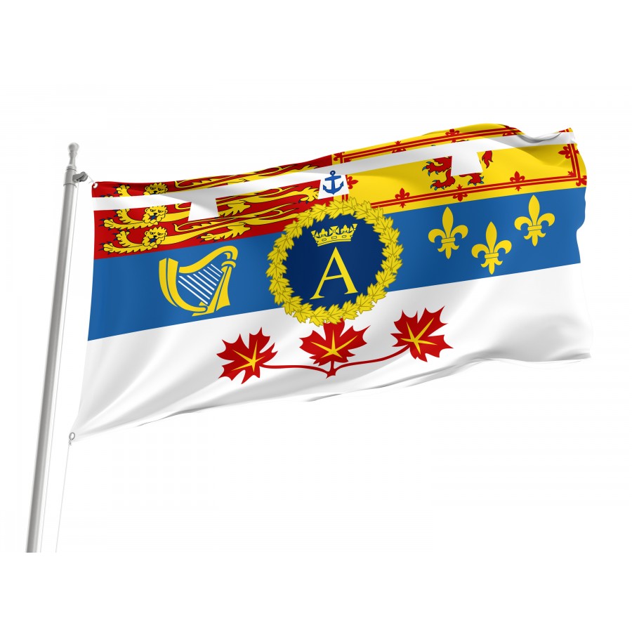 Flag Of Royal Standard Of Prince Andrew, Duke Of York (In Canada), Flags For Indoor & Outdoor Use - High Quality Canada for Indoor and Outdoor Use